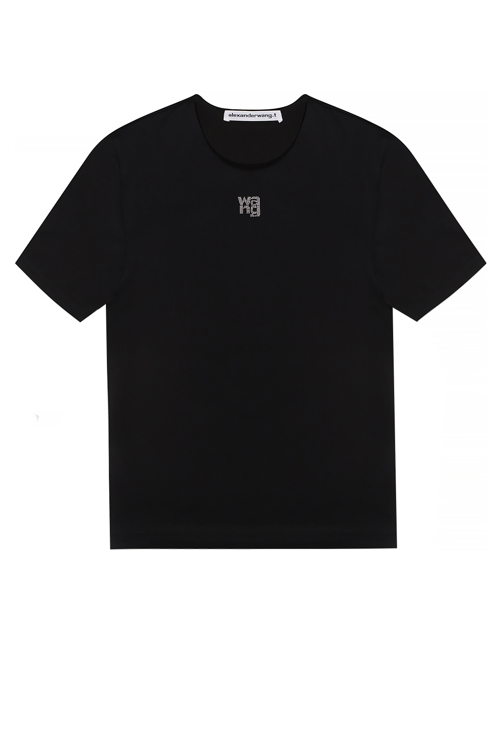 Black T-shirt with logo T by Alexander Wang - Vitkac GB